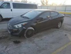 Salvage cars for sale at Wichita, KS auction: 2016 Hyundai Elantra SE