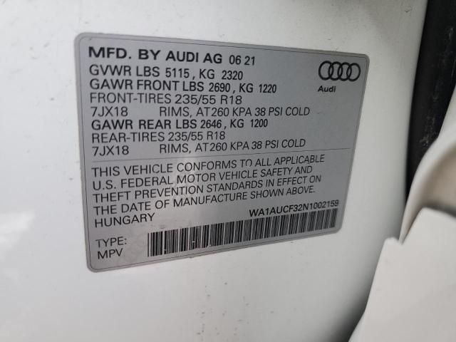 2022 Audi Q3 Premium 40