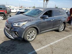 Salvage cars for sale at Van Nuys, CA auction: 2017 Hyundai Santa FE SE