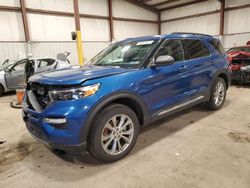 Ford salvage cars for sale: 2020 Ford Explorer XLT