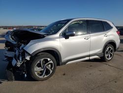 Salvage cars for sale at Grand Prairie, TX auction: 2023 Subaru Forester Touring