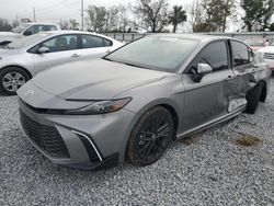 Toyota salvage cars for sale: 2025 Toyota Camry XSE