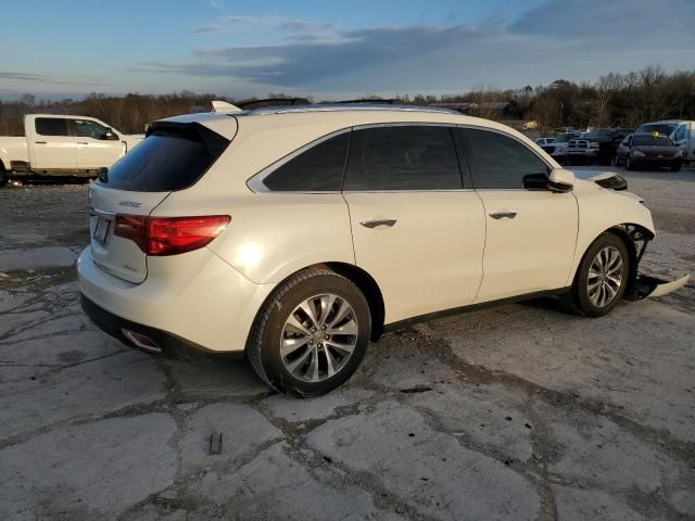 2016 Acura MDX Technology