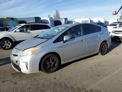 Salvage cars for sale at Hayward, CA auction: 2012 Toyota Prius