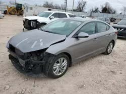 Salvage cars for sale at Oklahoma City, OK auction: 2020 Hyundai Elantra SEL