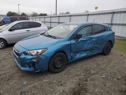 Salvage cars for sale from Copart Sacramento, CA: 2019 Subaru Impreza