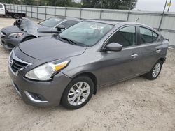 Nissan salvage cars for sale: 2018 Nissan Versa S