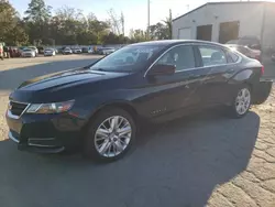 Chevrolet salvage cars for sale: 2018 Chevrolet Impala LS