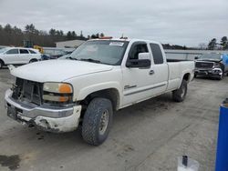 Salvage trucks for sale at Windham, ME auction: 2005 GMC Sierra K2500 Heavy Duty