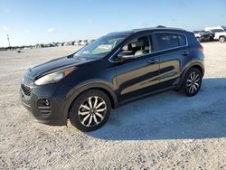 Salvage cars for sale at Arcadia, FL auction: 2017 KIA Sportage EX