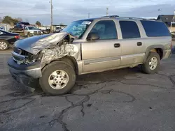 Salvage cars for sale at Nampa, ID auction: 2002 Chevrolet Suburban K1500