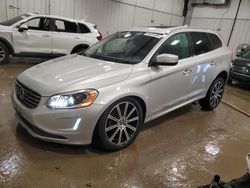 Salvage cars for sale at Franklin, WI auction: 2016 Volvo XC60 T6 Platinum