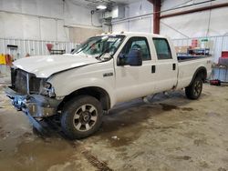 Salvage cars for sale at Mcfarland, WI auction: 2003 Ford F250 Super Duty