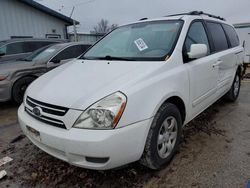 KIA salvage cars for sale: 2007 KIA Sedona EX