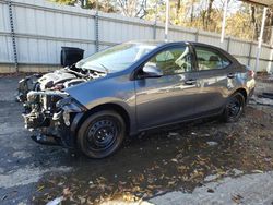 Toyota Corolla salvage cars for sale: 2018 Toyota Corolla L