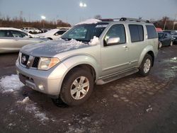 Buy Salvage Cars For Sale now at auction: 2005 Nissan Pathfinder LE