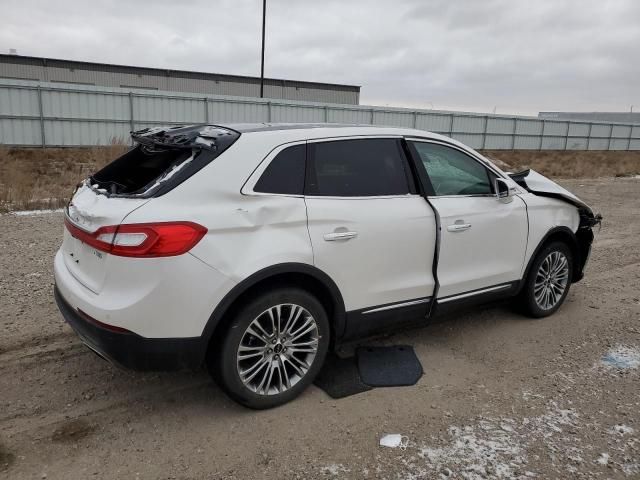 2018 Lincoln MKX Reserve