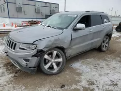 Salvage cars for sale at Bismarck, ND auction: 2014 Jeep Grand Cherokee Limited