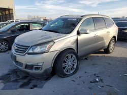 Salvage cars for sale at Kansas City, KS auction: 2014 Chevrolet Traverse LT