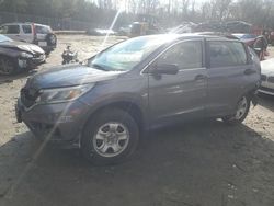 Salvage cars for sale at Waldorf, MD auction: 2015 Honda CR-V LX