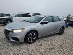 Salvage cars for sale at Taylor, TX auction: 2022 Honda Insight EX