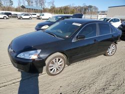 Salvage cars for sale at Spartanburg, SC auction: 2005 Honda Accord LX