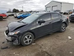 Salvage cars for sale at Nampa, ID auction: 2015 Honda Civic SE