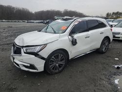 Salvage cars for sale at Windsor, NJ auction: 2017 Acura MDX Technology