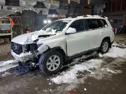 Vehiculos salvage en venta de Copart Albany, NY: 2013 Toyota Highlander Base