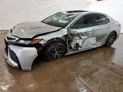 Salvage cars for sale from Copart Mercedes, TX: 2023 Toyota Camry SE Night Shade