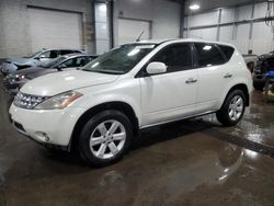 Nissan Murano Vehiculos salvage en venta: 2007 Nissan Murano SL