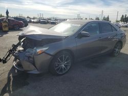 Salvage cars for sale from Copart Rancho Cucamonga, CA: 2015 Toyota Camry LE