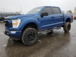 Salvage cars for sale at Tulsa, OK auction: 2022 Ford F150 Supercrew