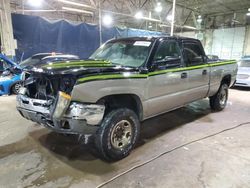 Salvage cars for sale at Woodhaven, MI auction: 2003 Chevrolet Silverado K2500 Heavy Duty