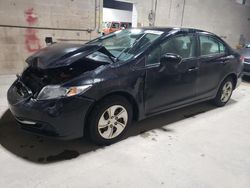 Salvage cars for sale at Blaine, MN auction: 2015 Honda Civic LX