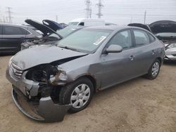 Hyundai Elantra salvage cars for sale: 2010 Hyundai Elantra Blue