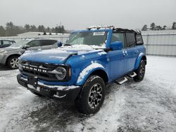 Salvage cars for sale at Windham, ME auction: 2024 Ford Bronco Outer Banks