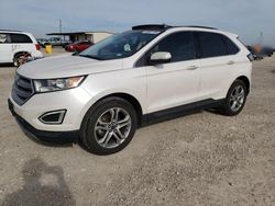 Salvage cars for sale from Copart Temple, TX: 2017 Ford Edge Titanium