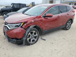 Salvage cars for sale at San Antonio, TX auction: 2019 Honda CR-V EX