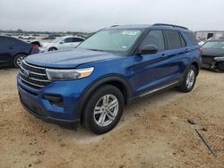 Salvage cars for sale at San Antonio, TX auction: 2020 Ford Explorer XLT