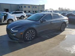 Salvage cars for sale at Wilmer, TX auction: 2020 Hyundai Sonata Limited