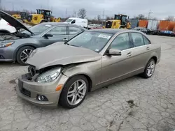 Salvage cars for sale at Bridgeton, MO auction: 2010 Mercedes-Benz C300