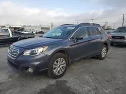 2017 Subaru Outback 2.5I Premium en venta en Sun Valley, CA