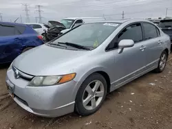 Salvage cars for sale at Elgin, IL auction: 2007 Honda Civic EX