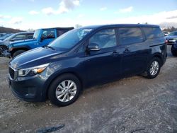 KIA salvage cars for sale: 2017 KIA Sedona LX