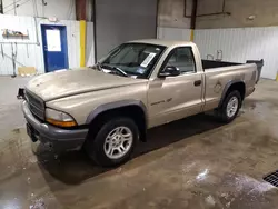 Dodge Dakota Base Vehiculos salvage en venta: 2002 Dodge Dakota Base