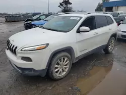 Jeep salvage cars for sale: 2014 Jeep Cherokee Limited