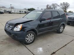 Salvage cars for sale at Sacramento, CA auction: 2005 Honda CR-V EX