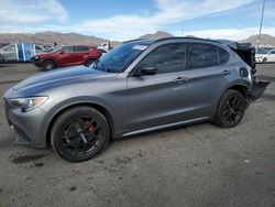 Salvage cars for sale at North Las Vegas, NV auction: 2021 Alfa Romeo Stelvio TI