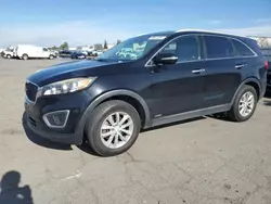 Salvage cars for sale at Bakersfield, CA auction: 2017 KIA Sorento LX